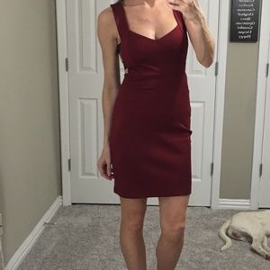 Mini Dress with Cut-outs